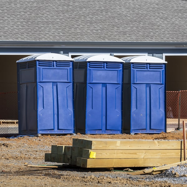 are there any options for portable shower rentals along with the porta potties in Osseo